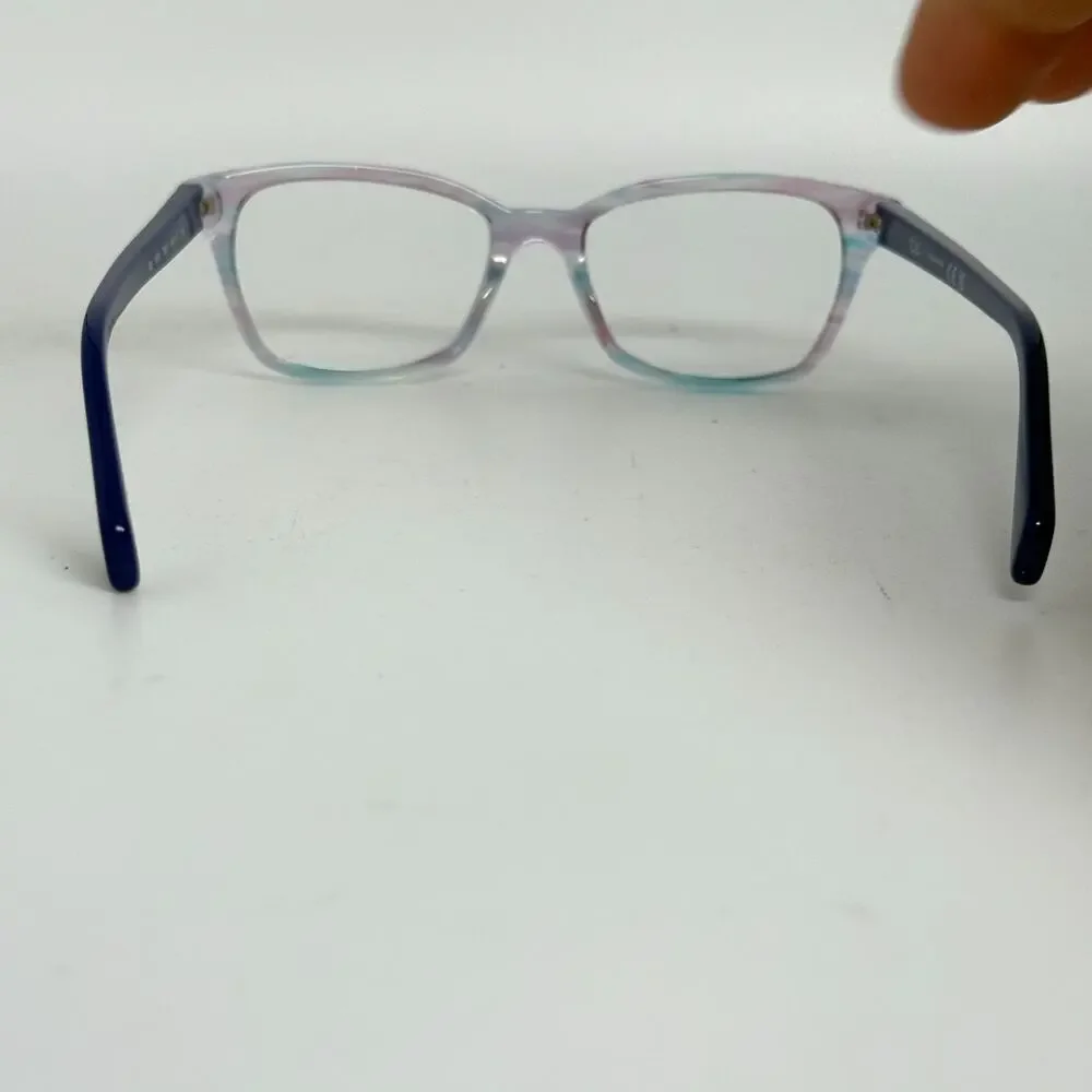 Ray-Ban RB1591 3807 Eyeglasses Frames Girls Purple Full Rim‎ 48-16-130 H18704